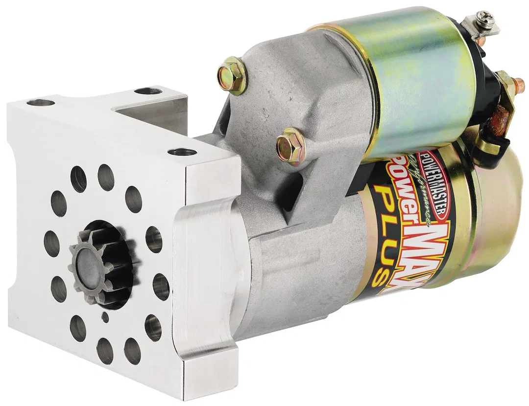9112 – POWERMASTER Starter, Mini Starter 4.4:1 Gear Reduction Ratio 168 Tooth Count Staggered Mount